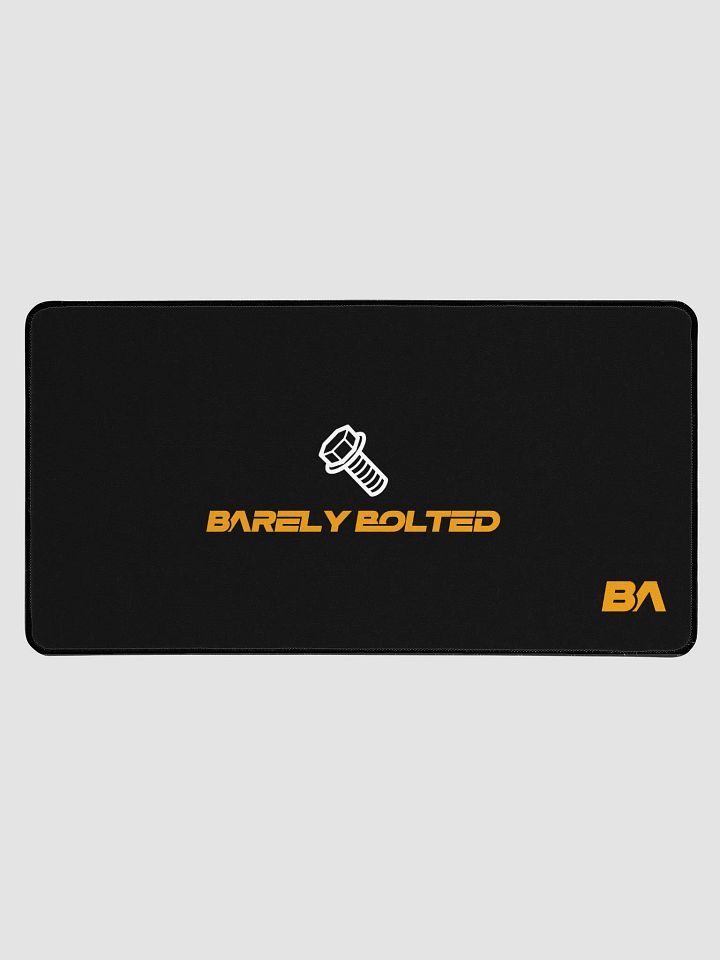 Barely Bolted Desk Mat product image (1)