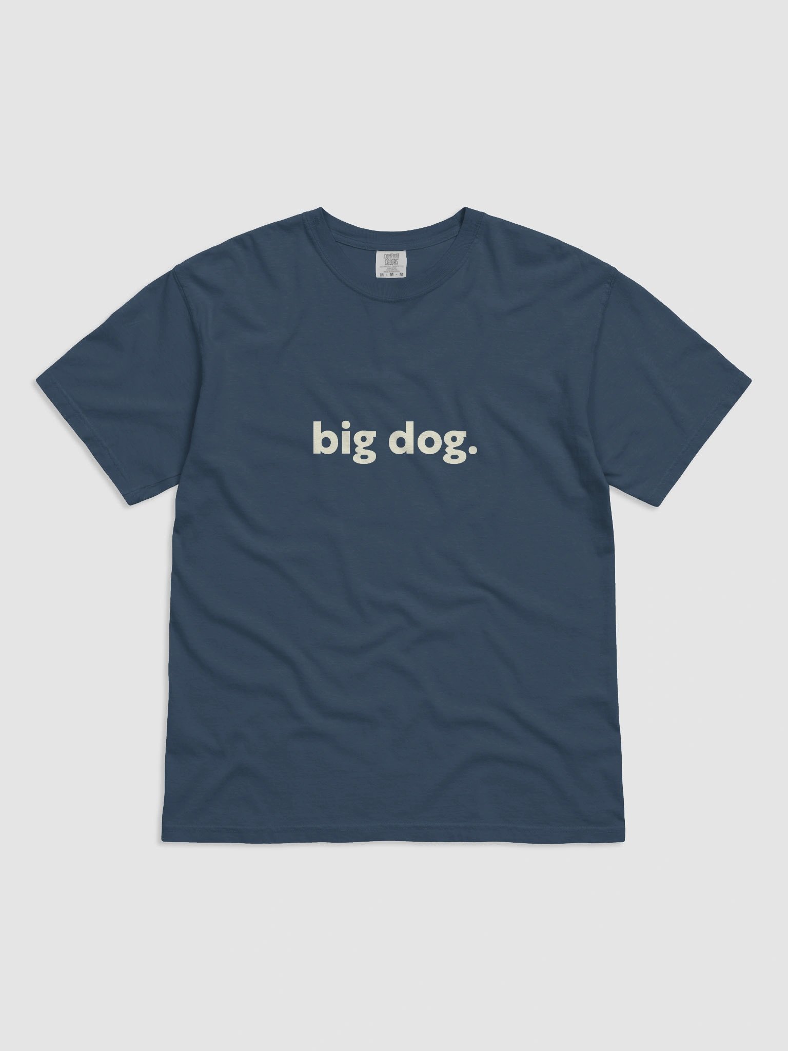 big dog comfort color shirt product image (3)