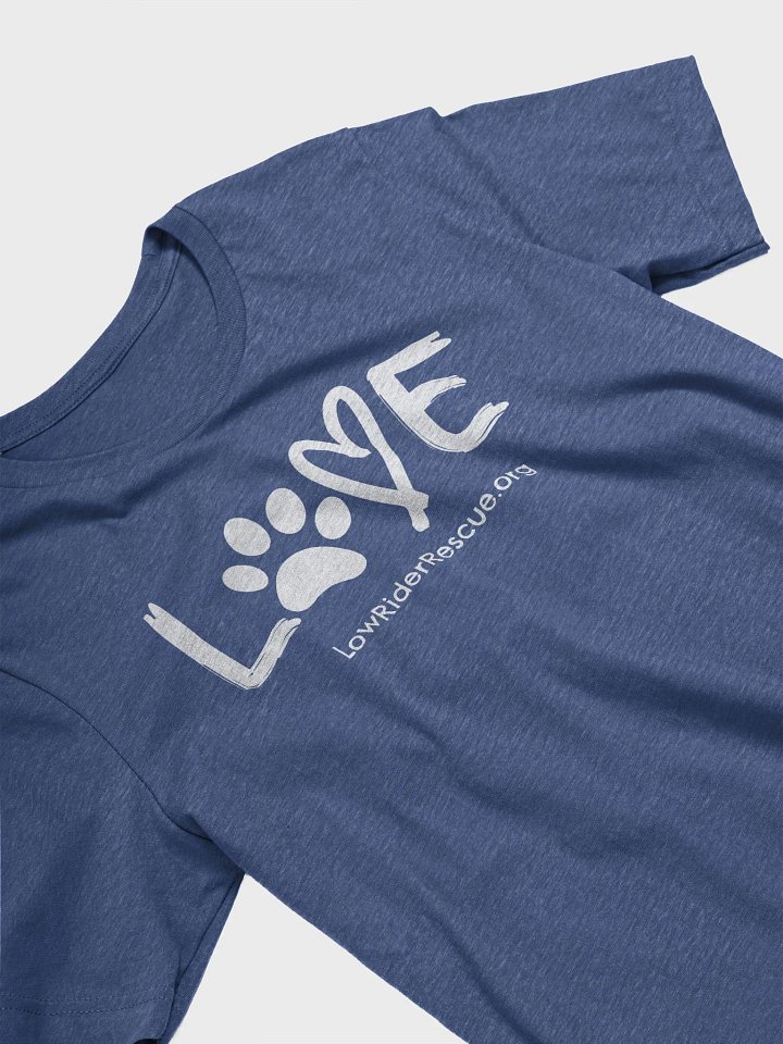 LOVE Paw Print Low Rider Dachshund Rescue T product image (1)