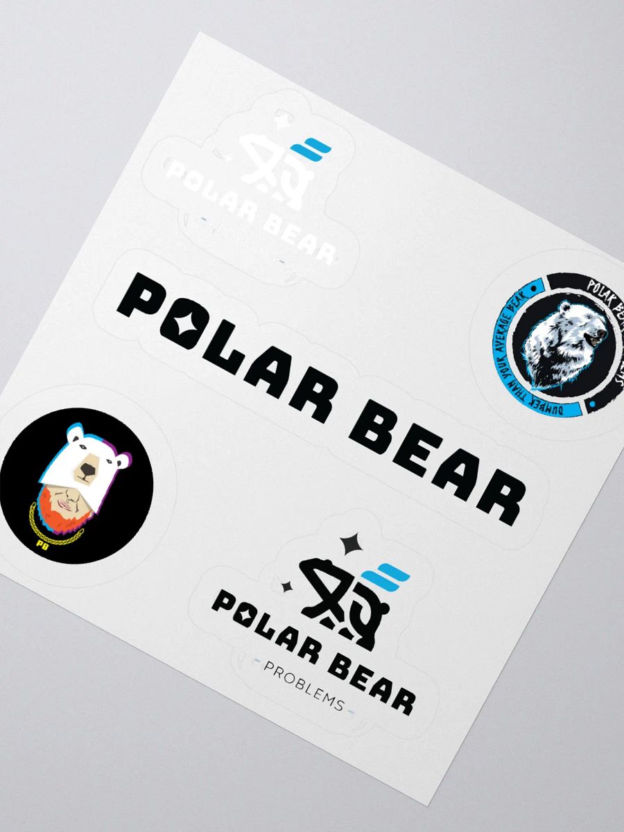 Polar Bear Sticker Sheet product image (10)