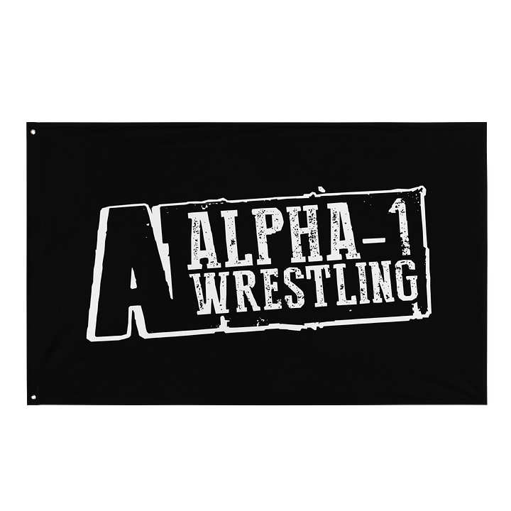 A1 Wrestling Logo Flag product image (1)