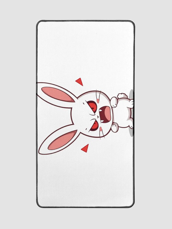Angry Emji Bunny Mouse pad product image (2)