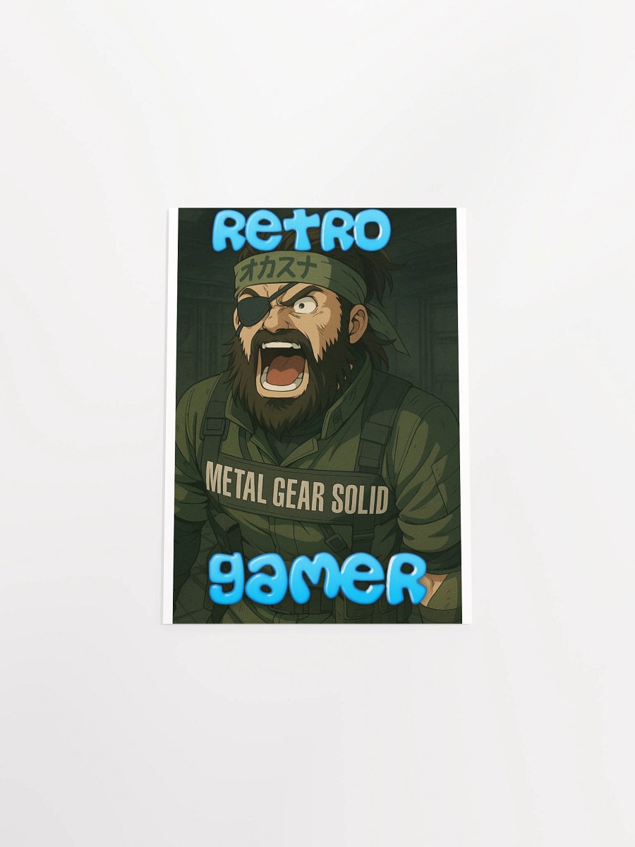 Retro Gamer Metal Gear Solid Poster product image (30)