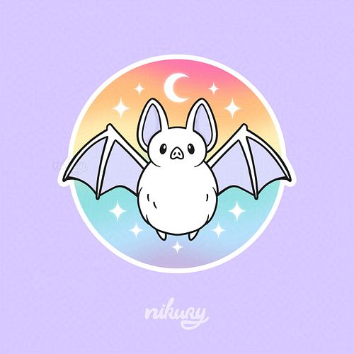 Made a purple background version of this little bat & it was chosen to be featured on the RB homepage Yay! ^-^ 💜🌈✨

If you wa...