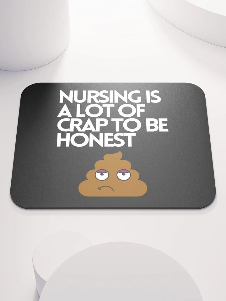 Funny Nurse Mousemat 