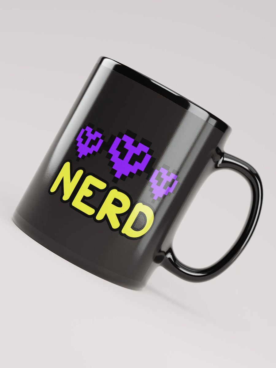 Hardcore Nerd black mug product image (7)