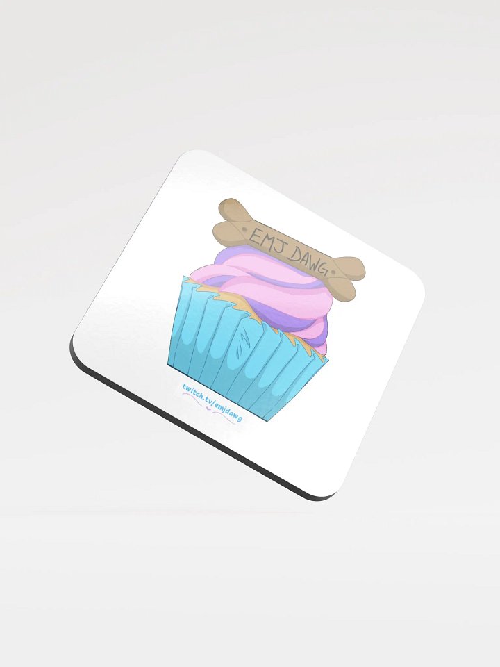 Cupcake Coasters (White) product image (1)