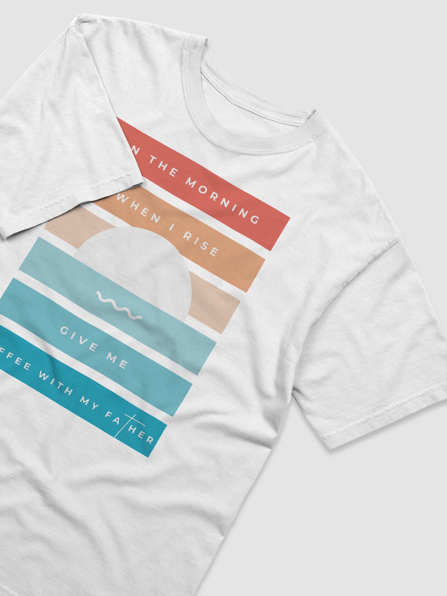 "Coffee With My Father" Sunrise Tee product image (3)