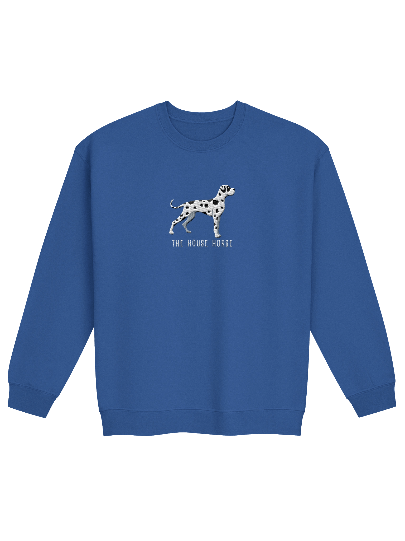 The House Horse Sweatshirt (Embroidered) of a Great Dane(Harlequin) product image (13)