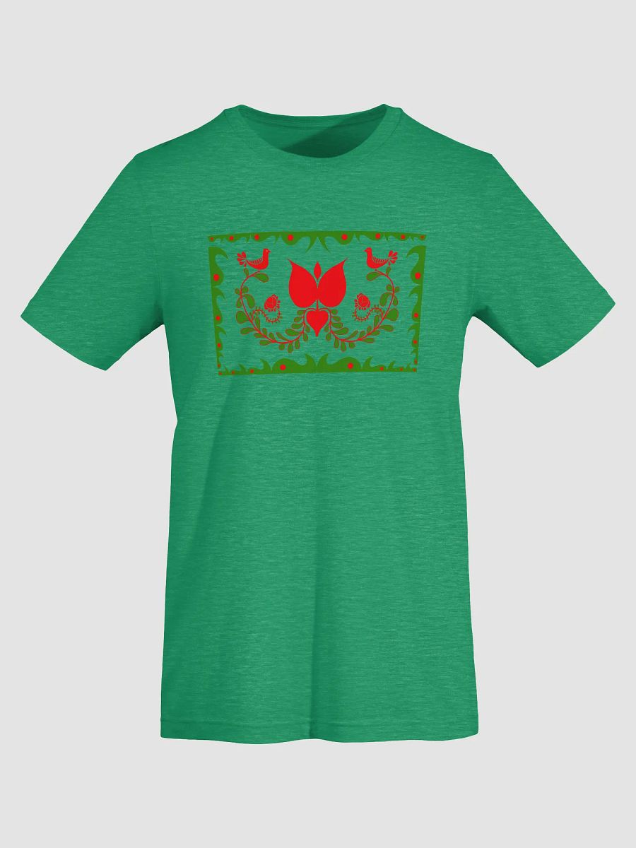Hungary Green Folk-Inspired T-Shirt product image (5)