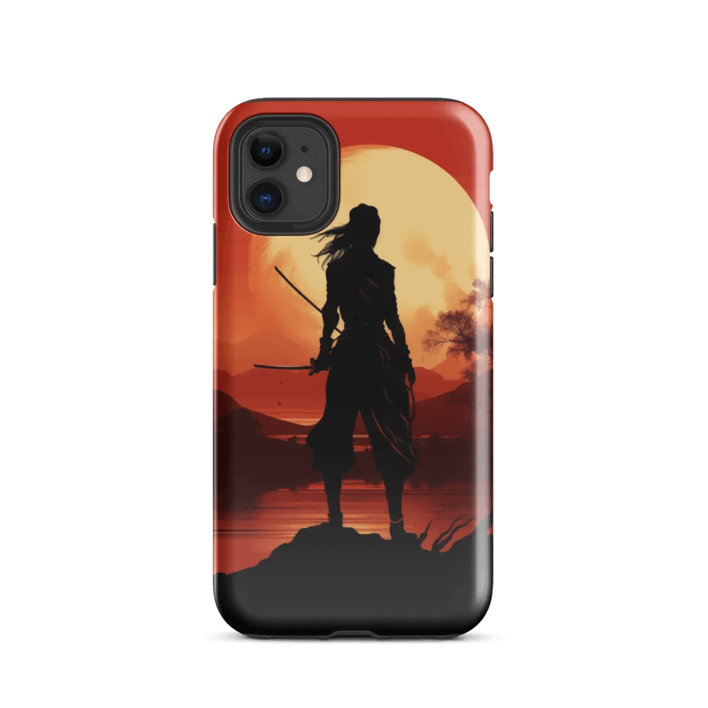 Moonlit Warrior iPhone® Tough Case – Sleek, Durable & Battle-Ready Protection 🌙⚔️📱 product image (24)