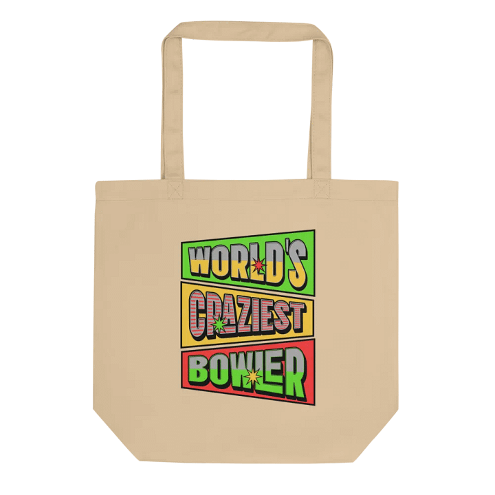 Worlds Craziest Bowler Stellar Eco Tote product image (1)