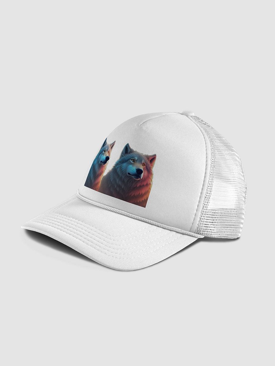 Strength & Spirit: Valucap VC700 Trucker Hat Features Wolf & Bear product image (36)