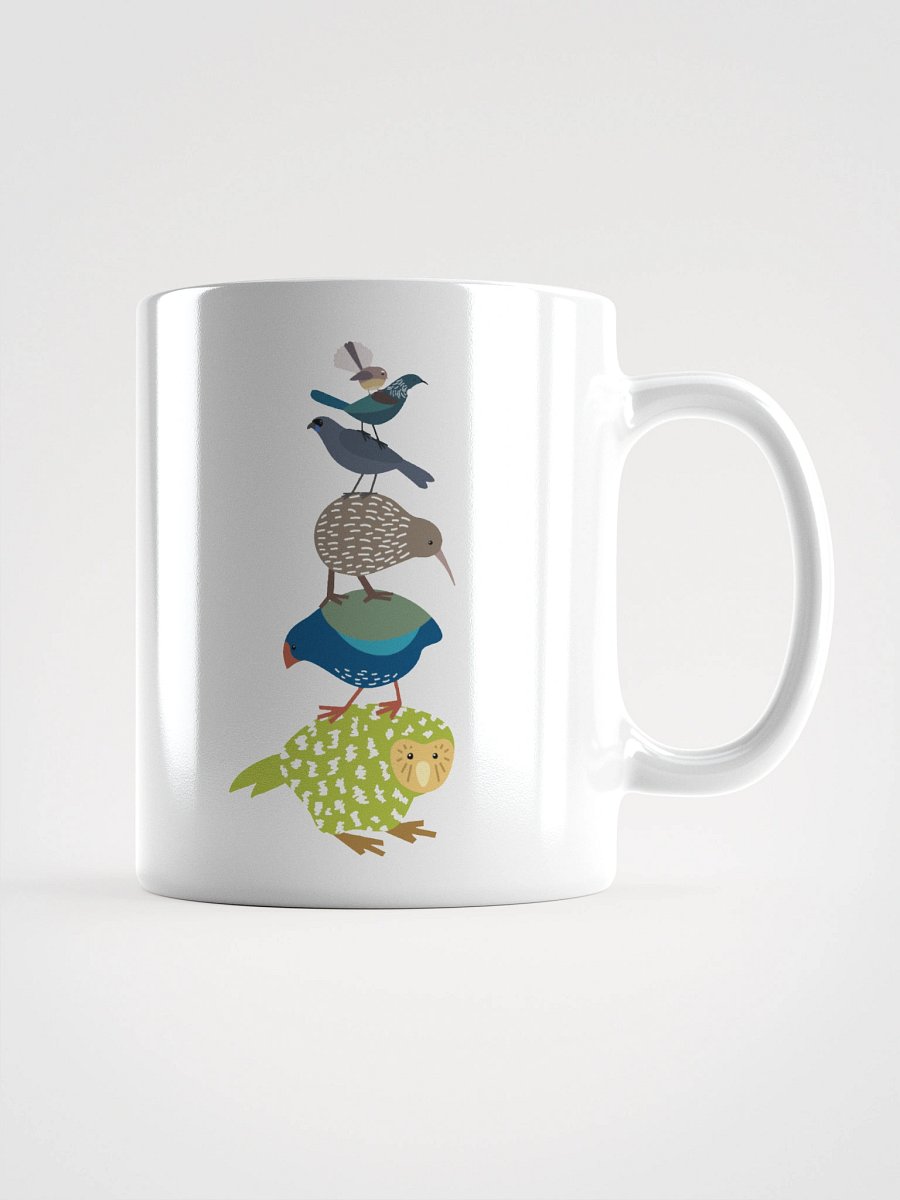 Stacked New Zealand Birds Mug product image (4)