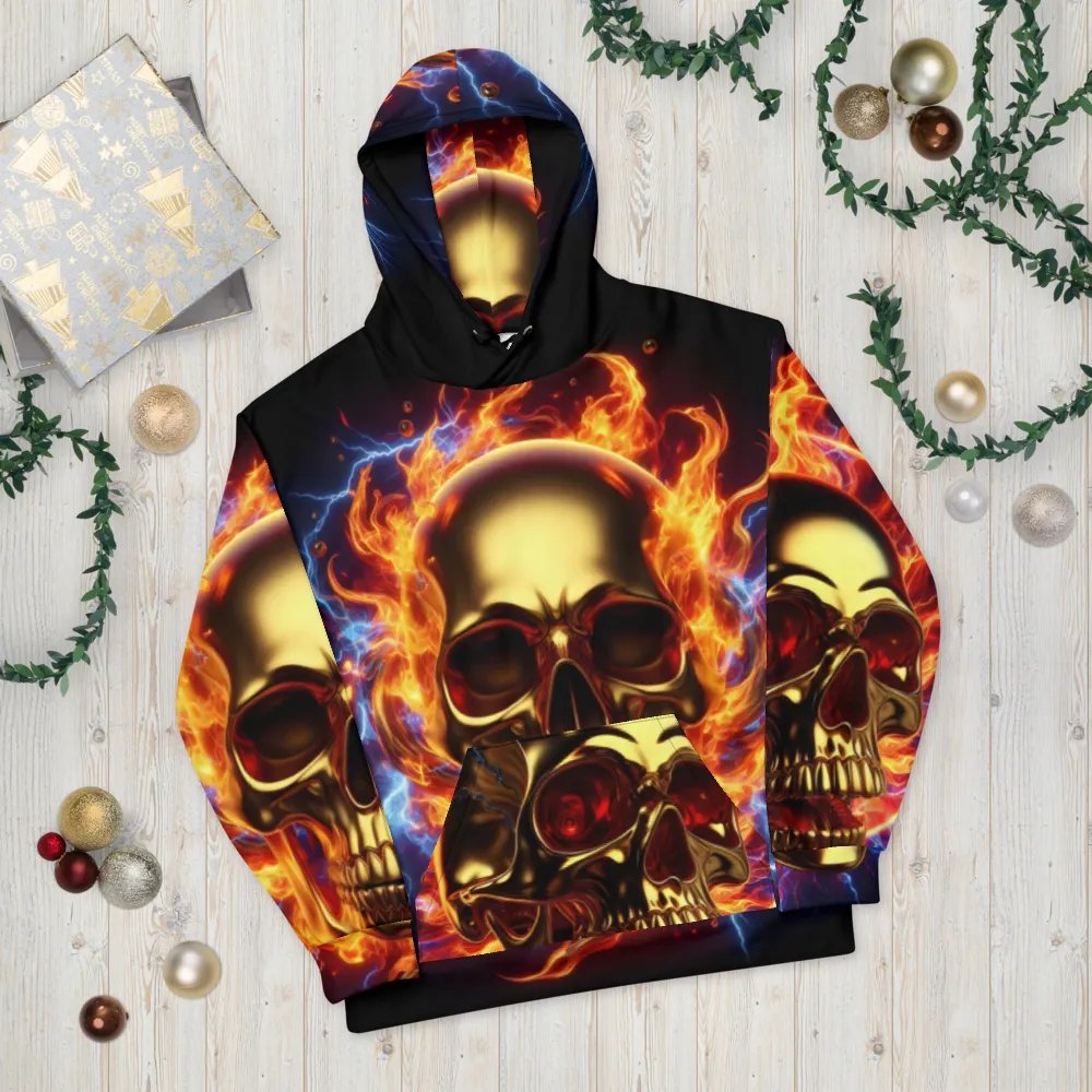 Ember Skull - Unisex Skull Hoodie #4 product image (10)