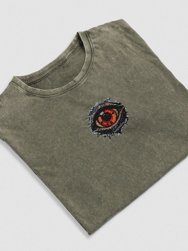 Eyes of Imagination Embroidered Husky Denim Tee product image (1)