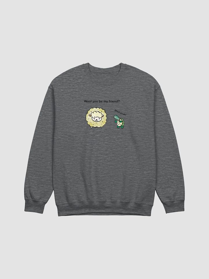 Fluffy Friends Graphic Crewneck Sweatshirt product image (3)