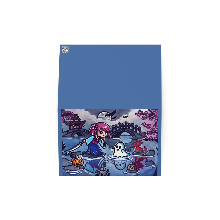 Mystical River Reflections Greeting Card product image (2)