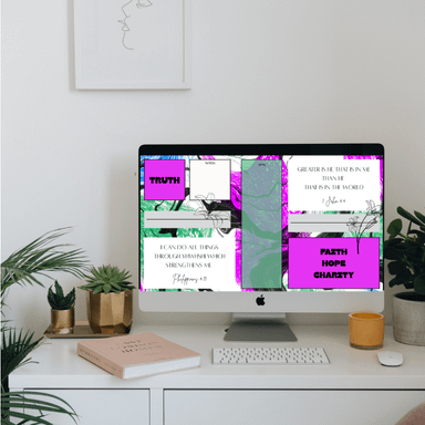 Living Waters Affirmation Wallpaper v4 product image (4)