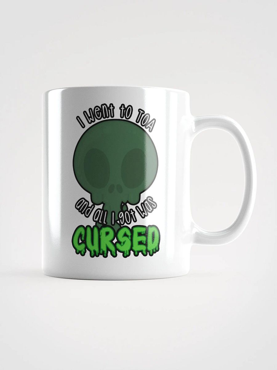 All I Got Was Cursed - Evoker - White Glossy Mug product image (1)