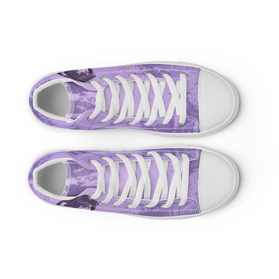 Purple Anime Muse Canvas High Tops product image (9)