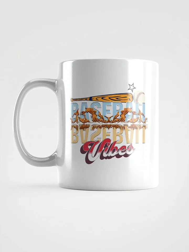 Baseball Flaming Vibes Mug product image (1)