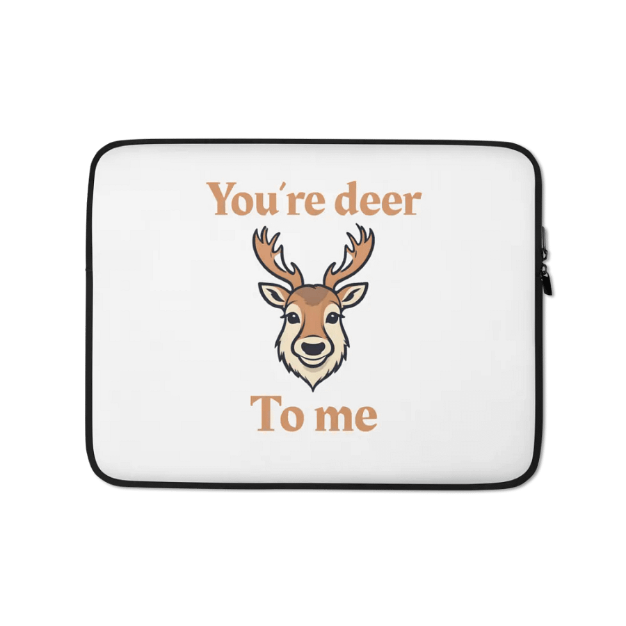 Deer to Me Laptop Sleeve product image (1)