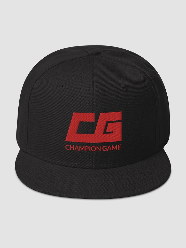 Black Red Champion Game Hat product image (1)