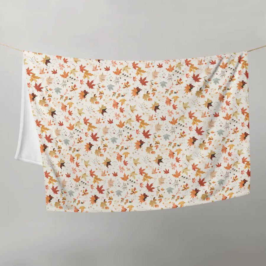Autumn Leaves Blanket product image (9)