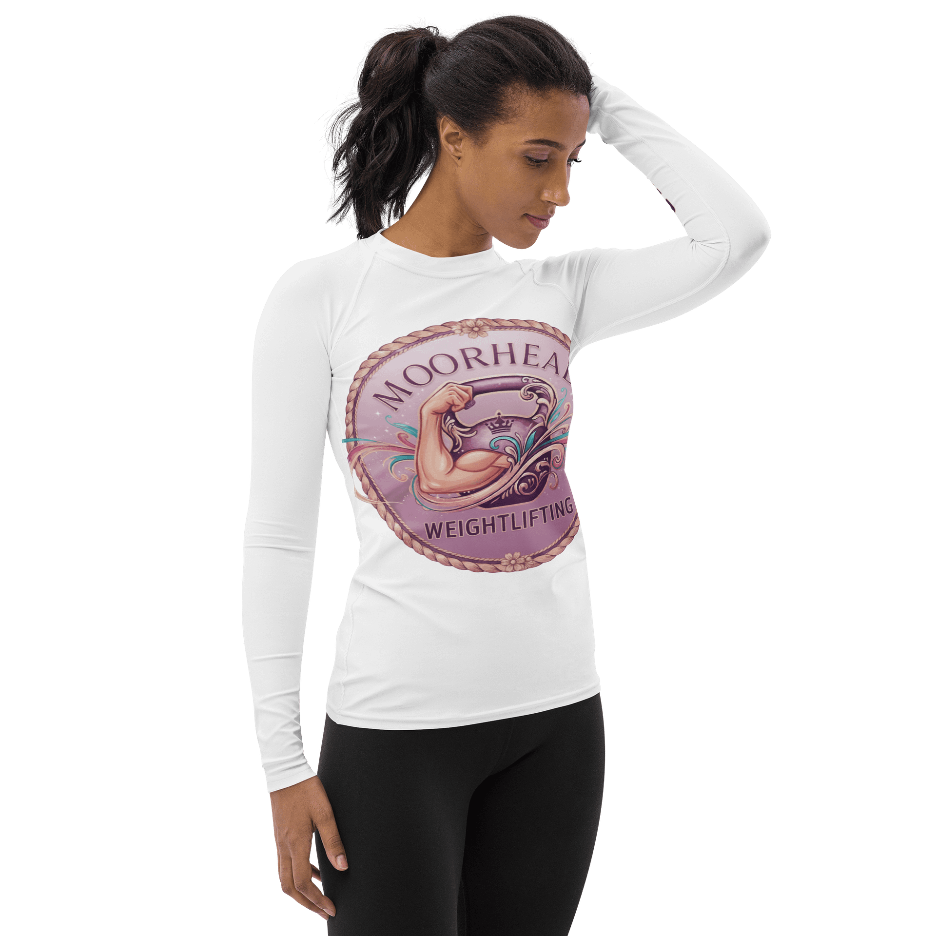 sports thanks to this smooth and versatile long-sleeve rash guard product image (2)