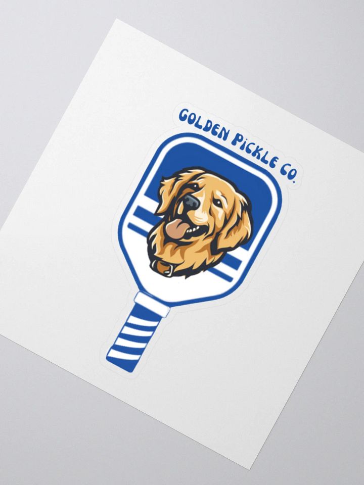 Happy Retriever Golden Pickle Stickers product image (2)
