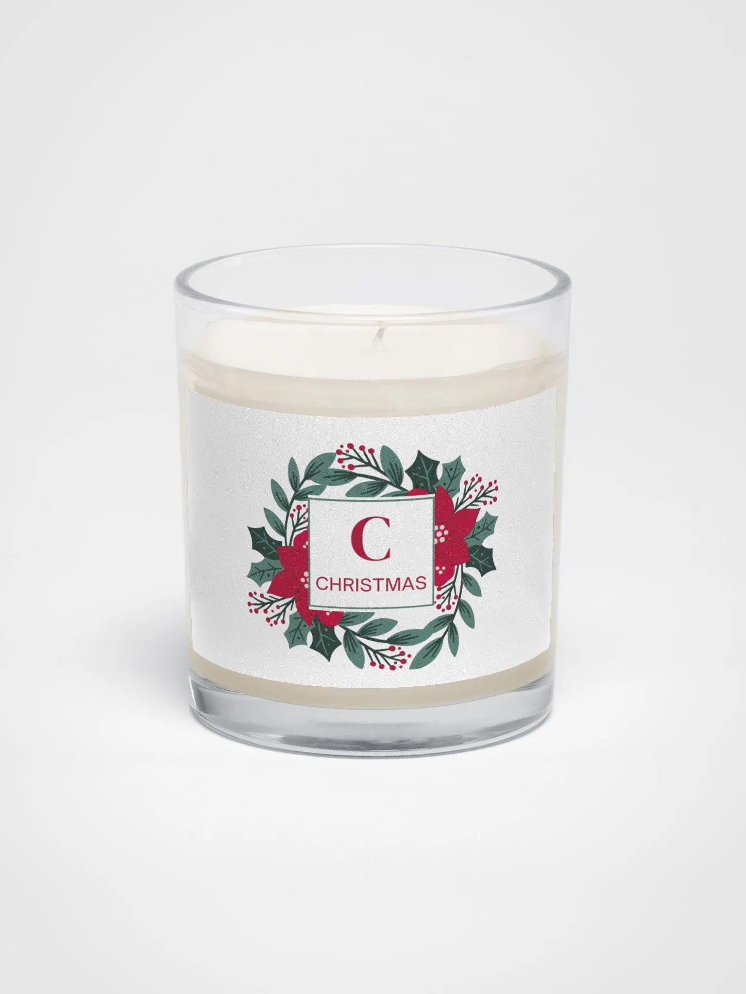 Holiday Wreath Soy Candle product image (1)