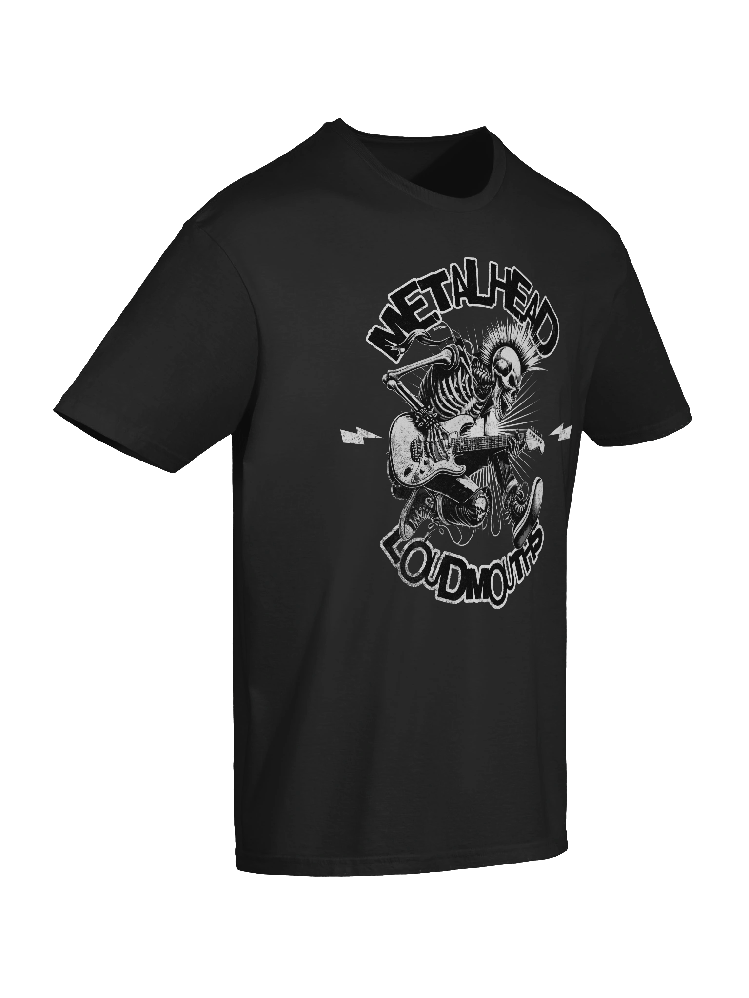 Metalhead Loudmouths Skeleton T-Shirt product image (10)