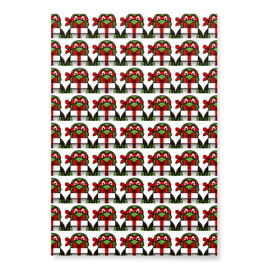 Present Raph Wrapping Paper product image (3)