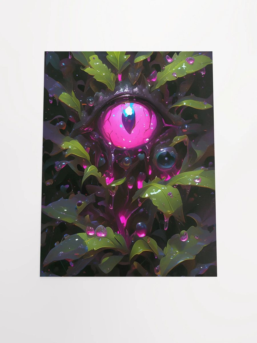 Mystical Flora Eyes Matte Poster product image (8)