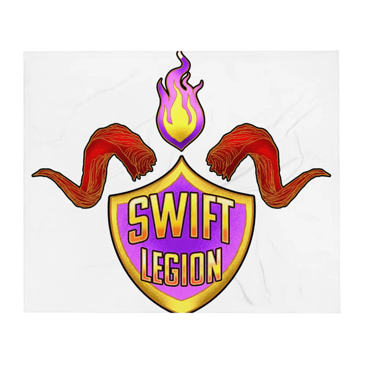 Swift Legion Emblem Throw Blanket product image (2)
