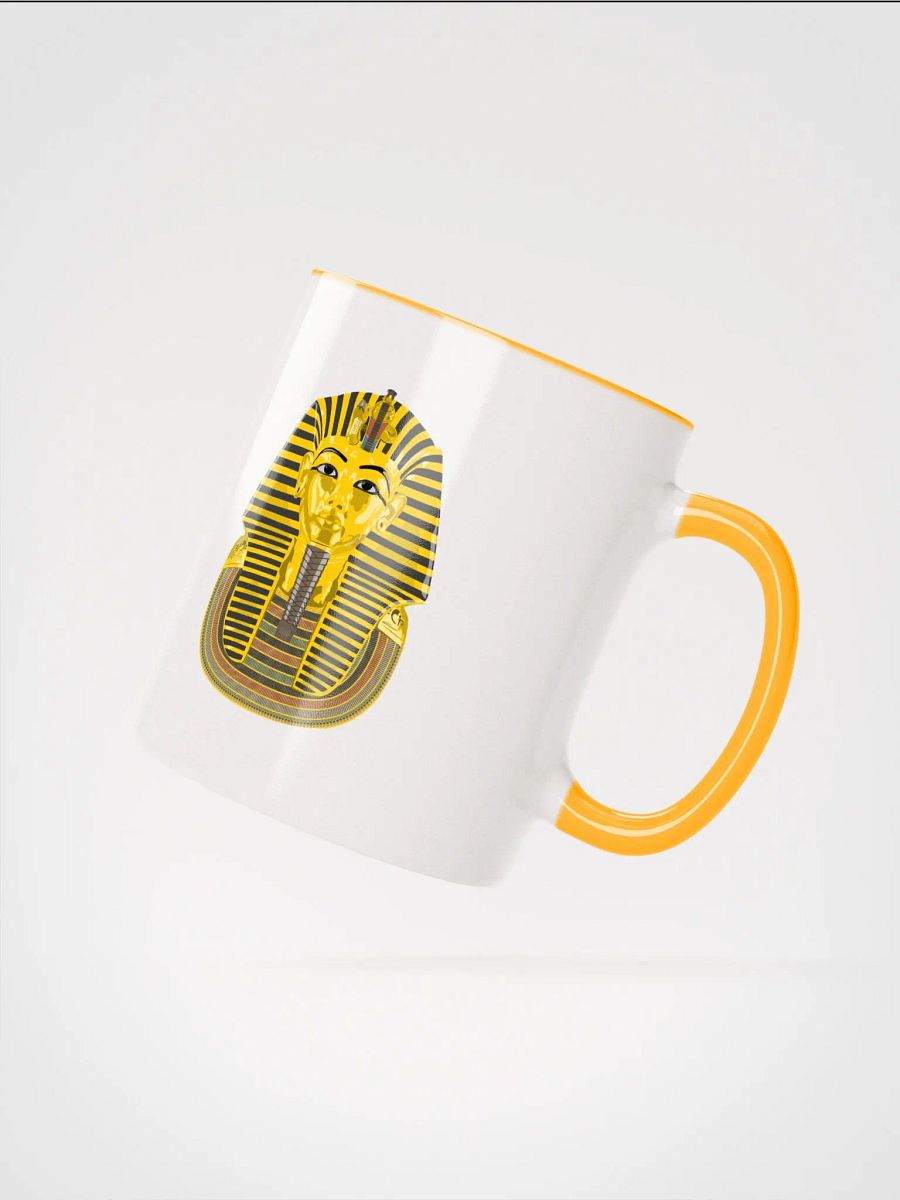 Tutankhamun Mask Accent Ceramic Mug product image (2)