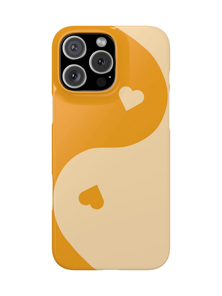 Honey Yin Yang Heart iPhone Case product image (1)
