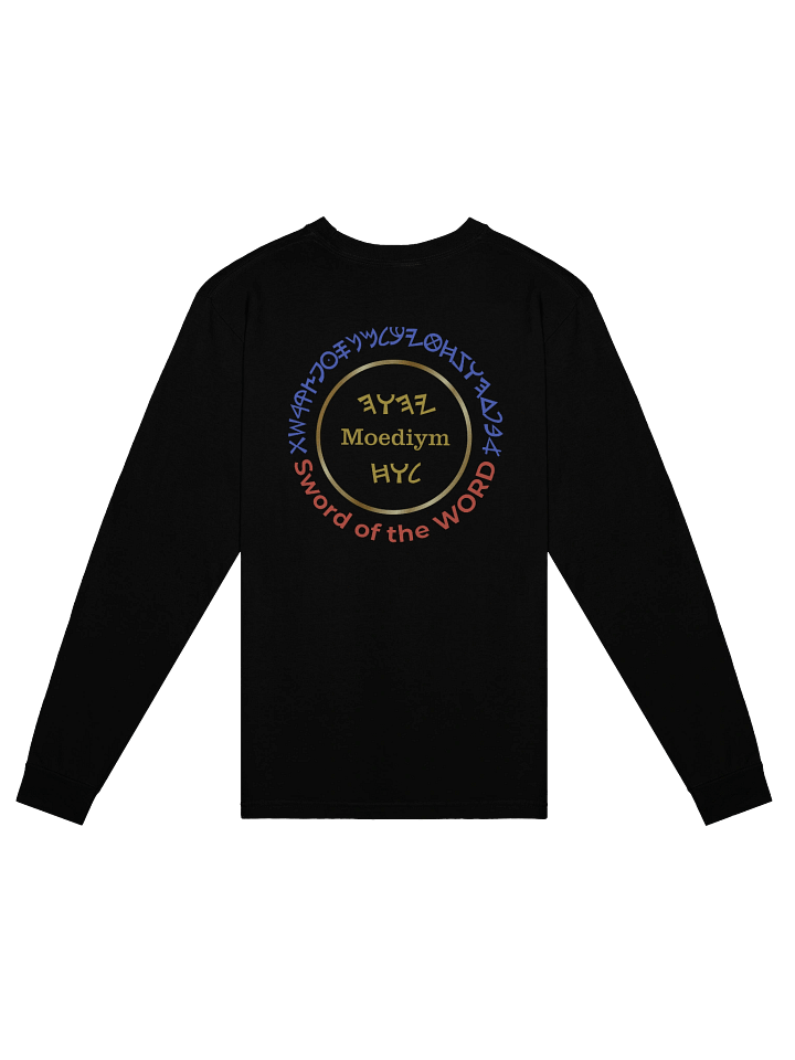 Throne of YAH Long Sleeve TShirt Black product image (2)