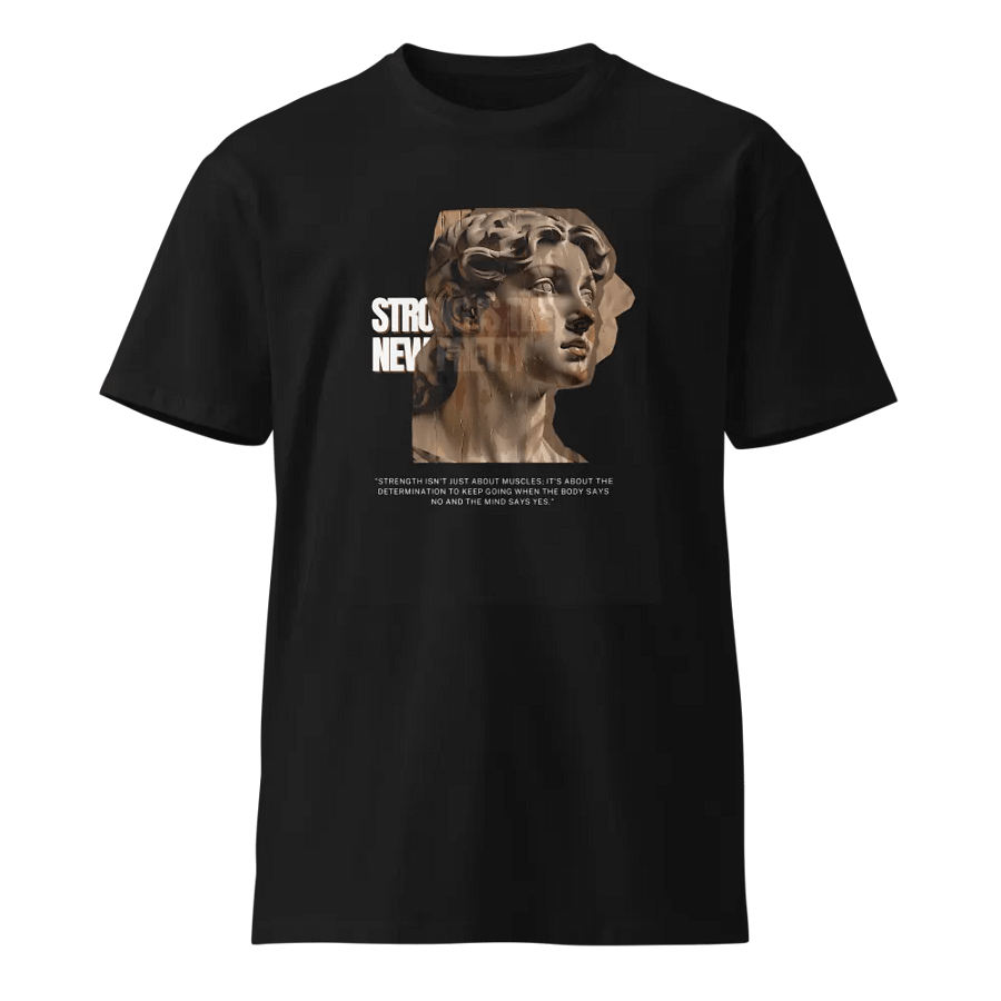 Determined Strength Sculpture Tee product image (1)