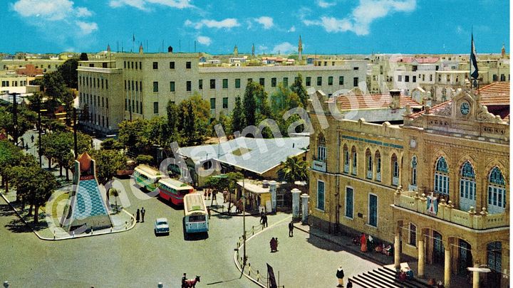 محطة الحجاز و شارع النصر 1920 - 1930 - صورة رقمية product image (1)
