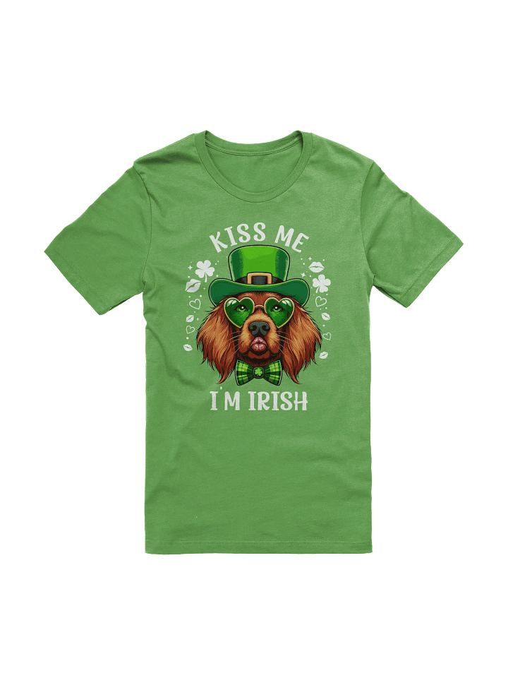 Irish Setter Kiss Me I'm Irish St. Patrick's Day T-Shirt product image (1)