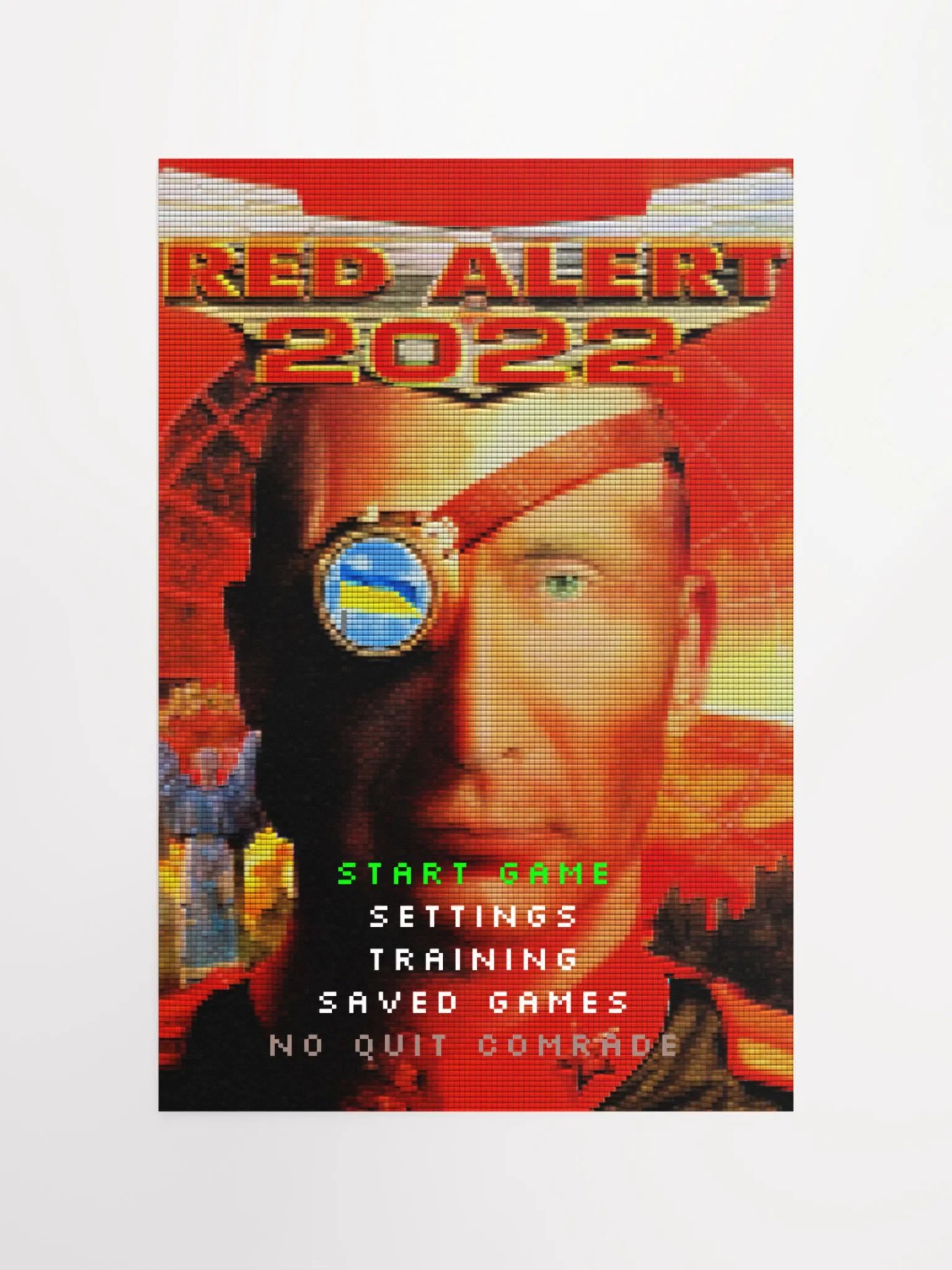 Red Alert 2022 (Putin and Conquer) Enhanced Matte Paper Poster (in) product image (4)