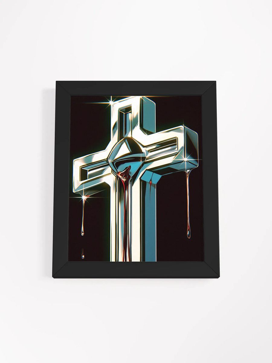 Metallic Cross Framed Poster product image (13)
