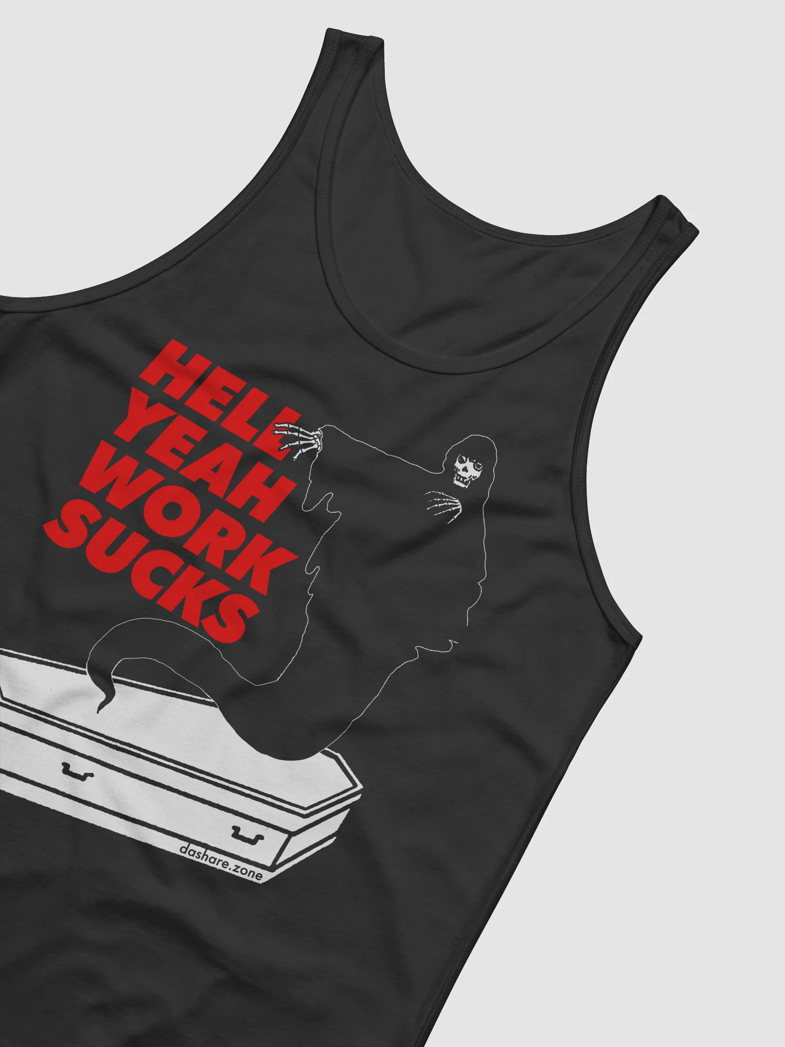 HELL YEAH WORK SUCKS: THE TANK TOP product image (14)