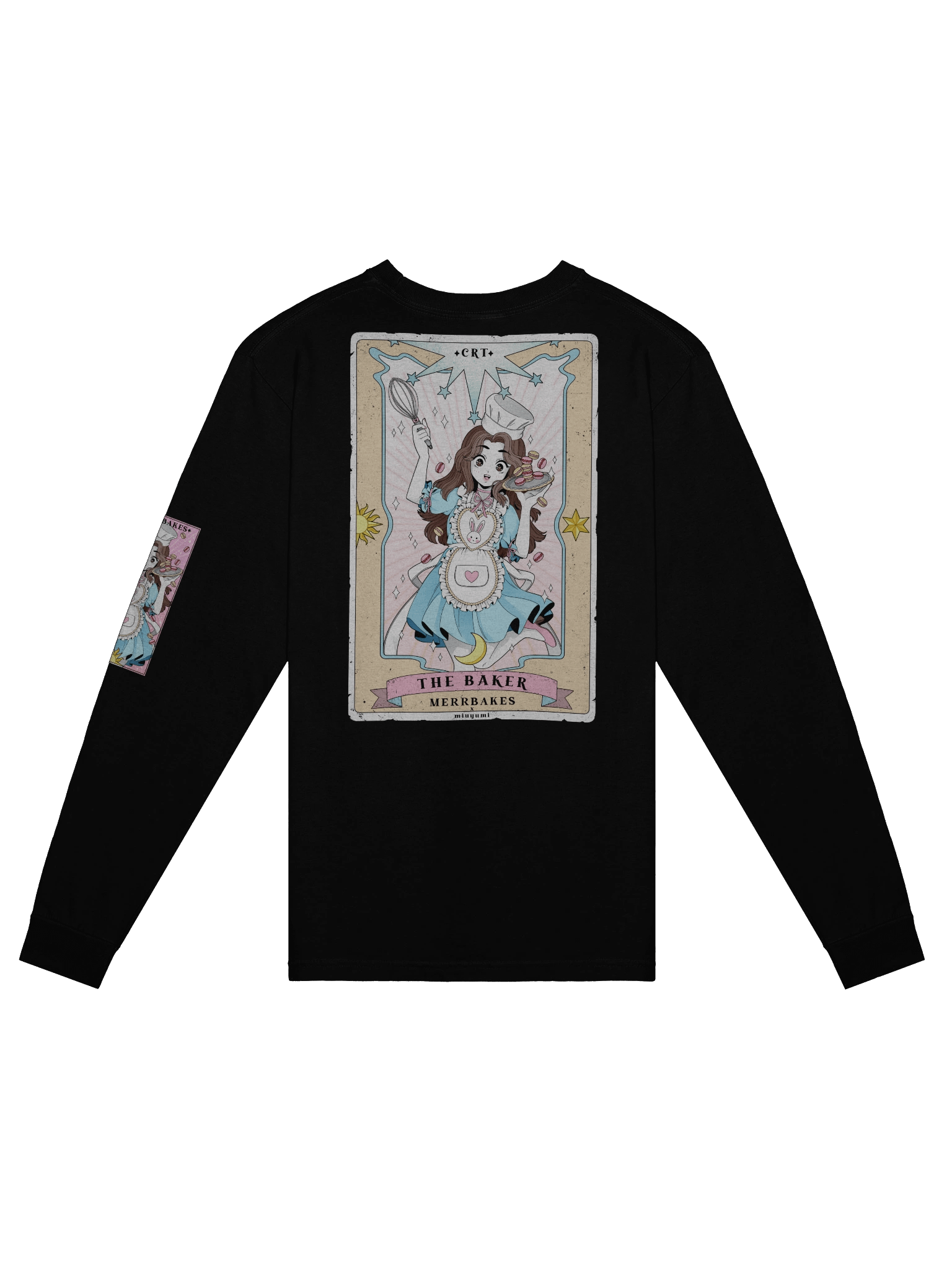 The Baker Tarot Card Long Sleeve Shirt | MerrBakes product image (8)