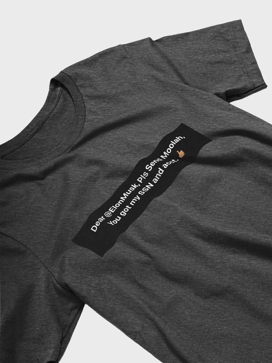 Dear Elon Musk T-Shirt product image (3)