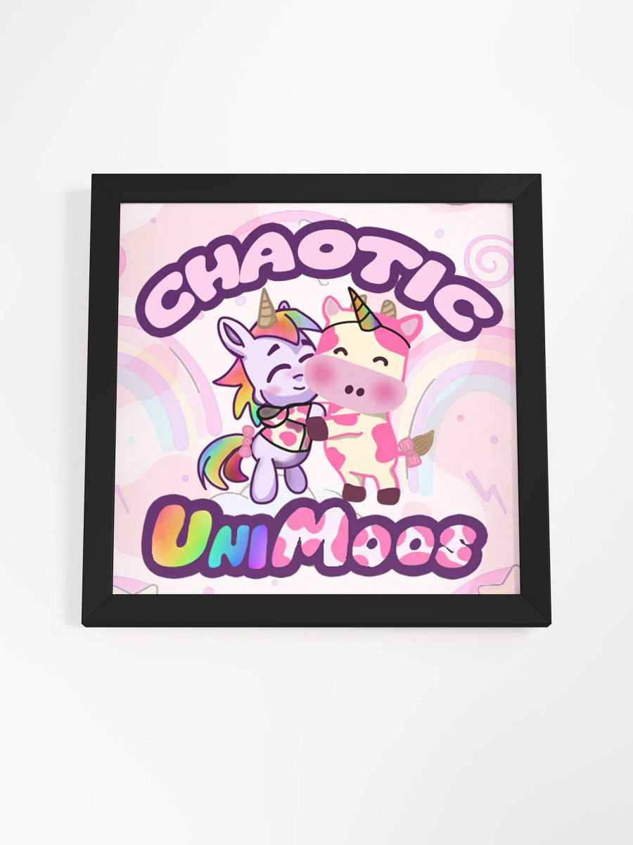 Chaotic Unimoo Framed Poster product image (4)