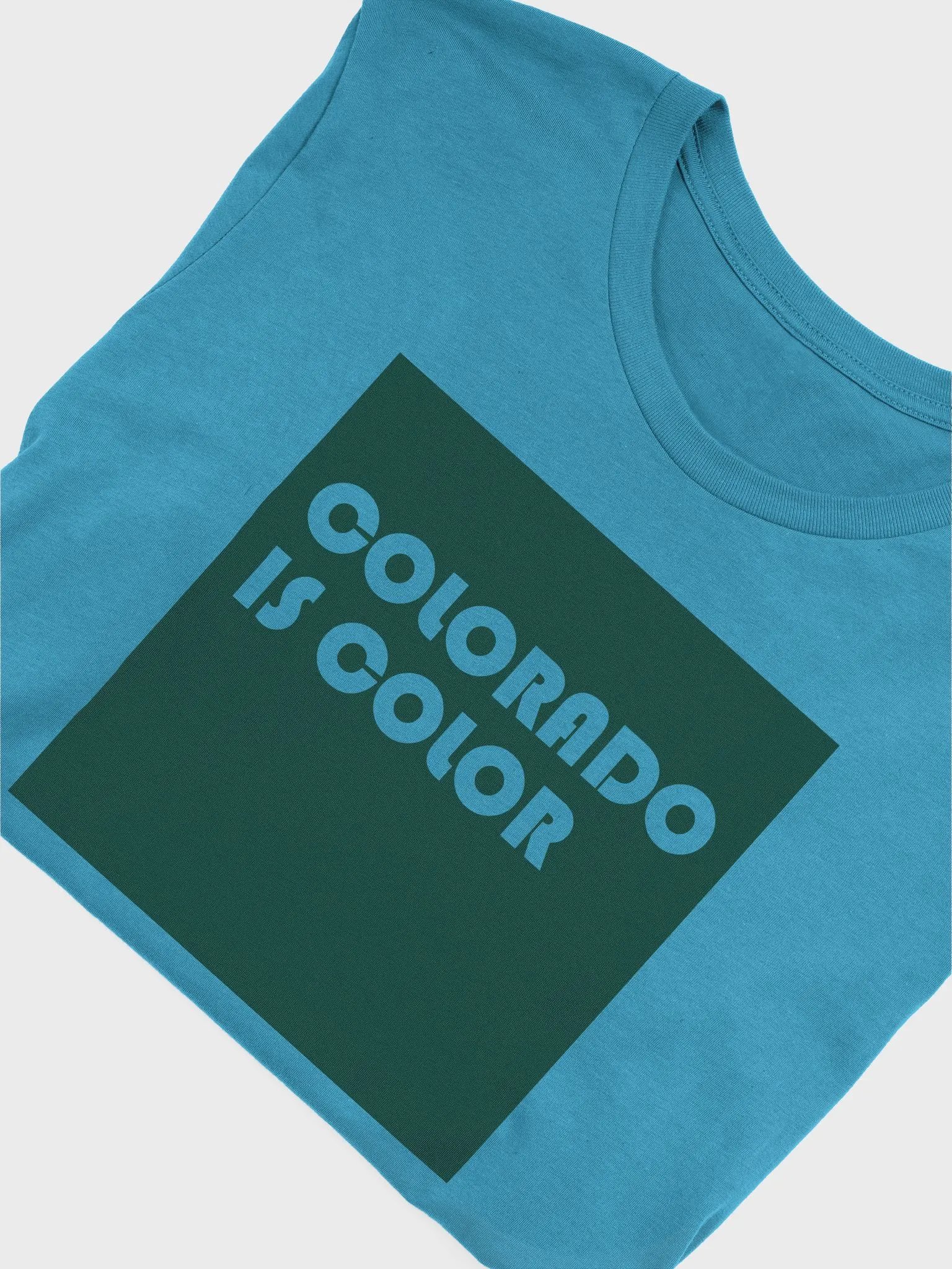 Dark Green on Aqua product image (5)