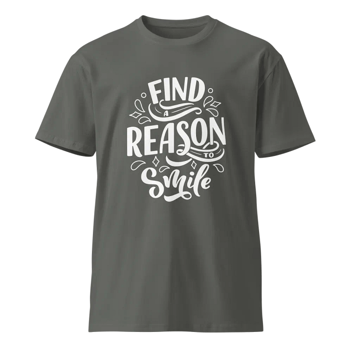 Find a reason to smile unisex tee product image (1)